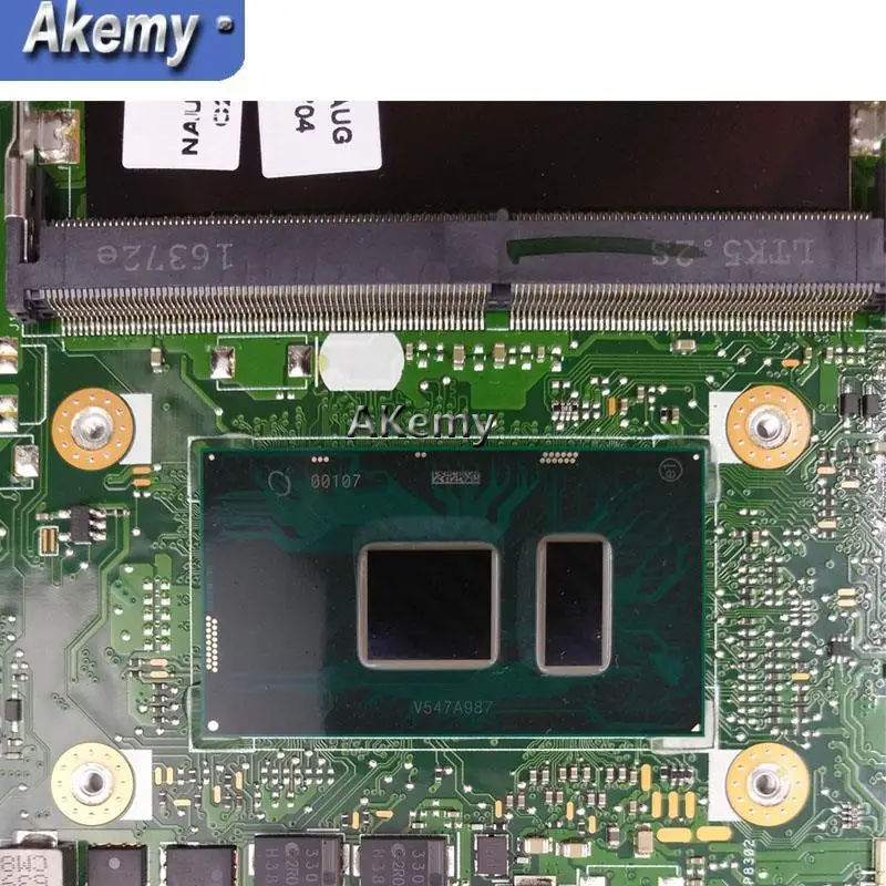 Akemy X556UJ i3-6100 CPU GT920M 2 GB N16V-GM-B1 4 GB RAM اللوحة REV 2.0 ل ASUS X556UJ X556UV اللوحة المحمول
