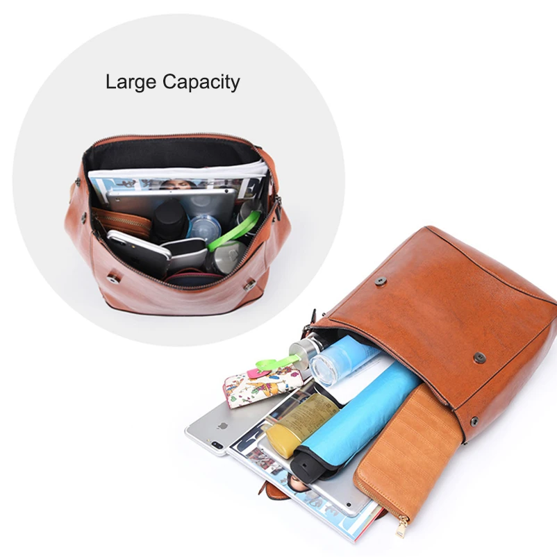 Nevenka Luxury Backpack Women Leather Backpacks Female Fashion Bags for Women 201913