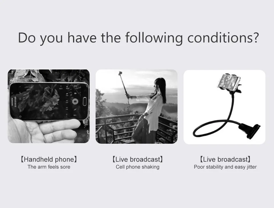 Mini Flexible Tripods tripod for phone Mobile camera holder  smartphone monopod tripe stand octopus mini tripod With Phone Clip (2)