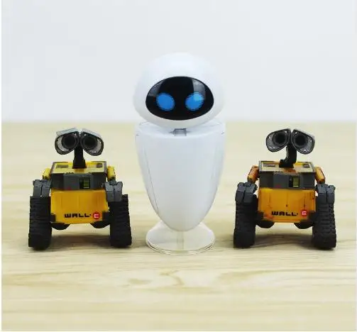 Мультипликационная стена E Walle Eve Robot figura modelo juguete 6 8 см|Игровые фигурки и