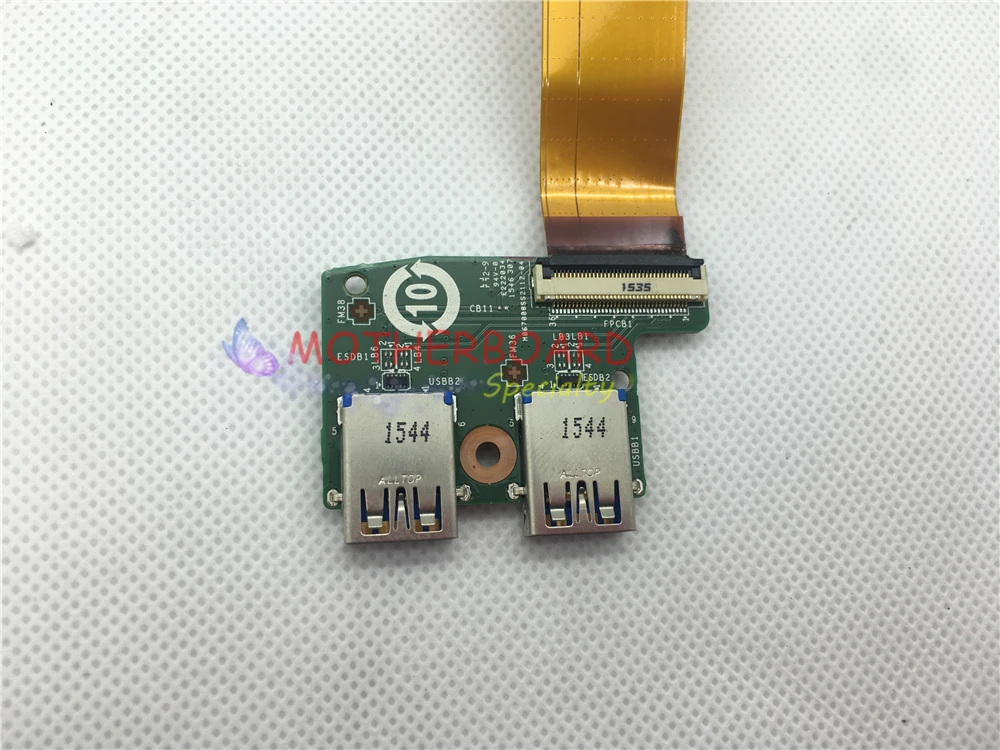 

JOUTNDLN FOR MSI Dominator G Gt72s 6qe Dual USB Port Board Ms-1782b Genuine