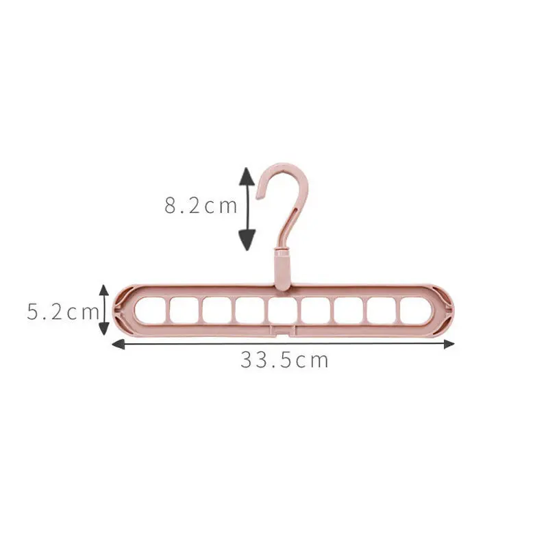 Многопортовая поддержка круг вешалка для одежды сушильные решетки для одежды Многофункциональный пластиковый шарф вешалка для одежды вешалки стеллаж для хранения