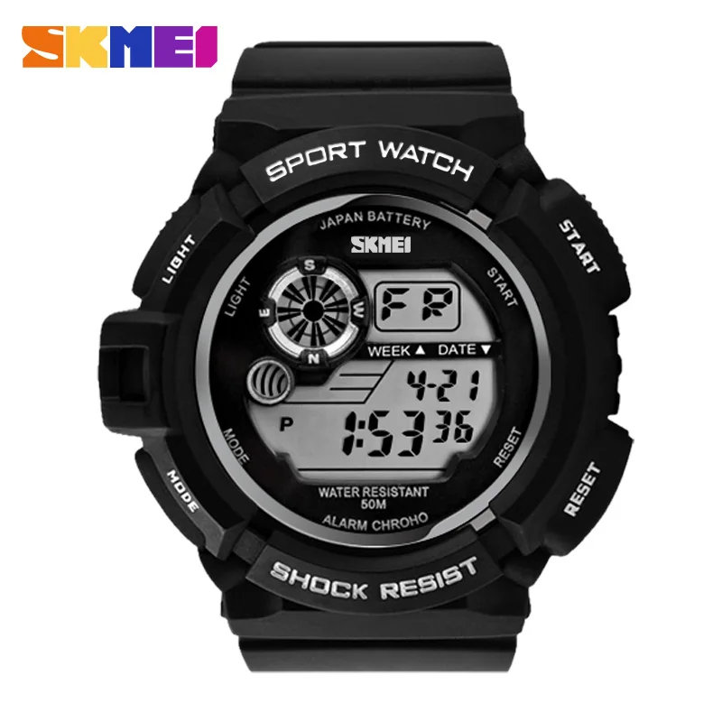 Skmei Brand Men Sports Watches LED Military Watch Casual Digital Watch