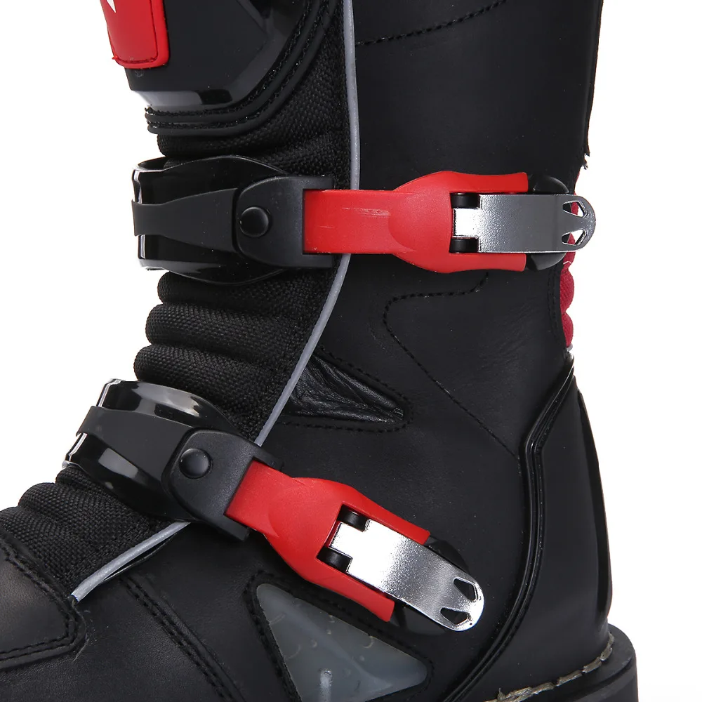 ARCX Moto cuero impermeable transpirable caliente Motocross Racing zapatos profesionales Botas Moto Street Touring zapatos