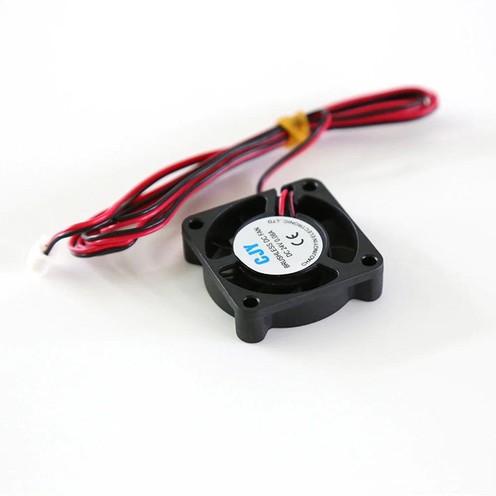 Portable DC 24V 40mm Ultra Silent Cooling Fan Cooler Radiator for 3D Printer Extruder CPU for Home Office