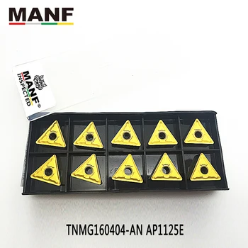 

MANF TNMG160404 TNMG160408 Carbide Inserts External Turning Tool Lathe Tools Insert Milling Cutter CNC Blade For Steel MTENN1616