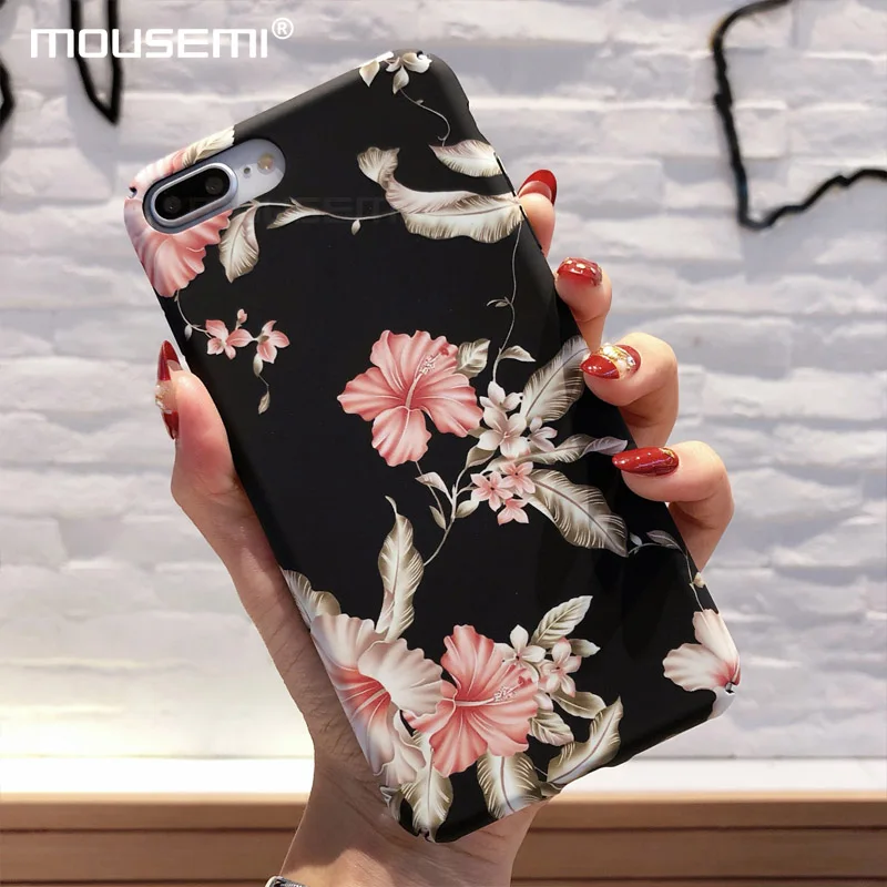 Защитные Чехлы CAPAME для iPhone 6 6S 7 8 Plus жесткие чехлы полное покрытие 5S se 6X7 чехол с