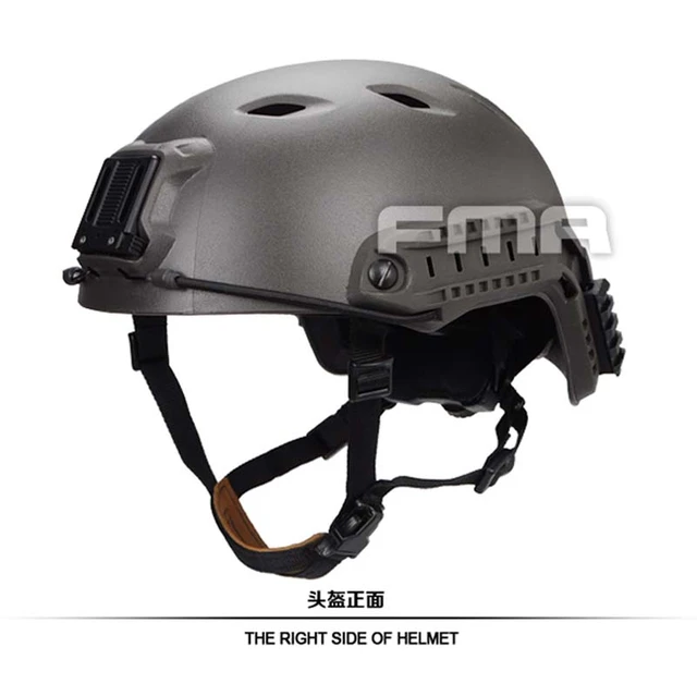 新fma戦術achベースジャンプヘルメット屋外登山ヘルメット質量グレー ...
