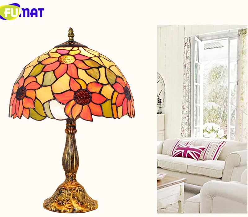Tiffany Stained Glass Table Lamp10