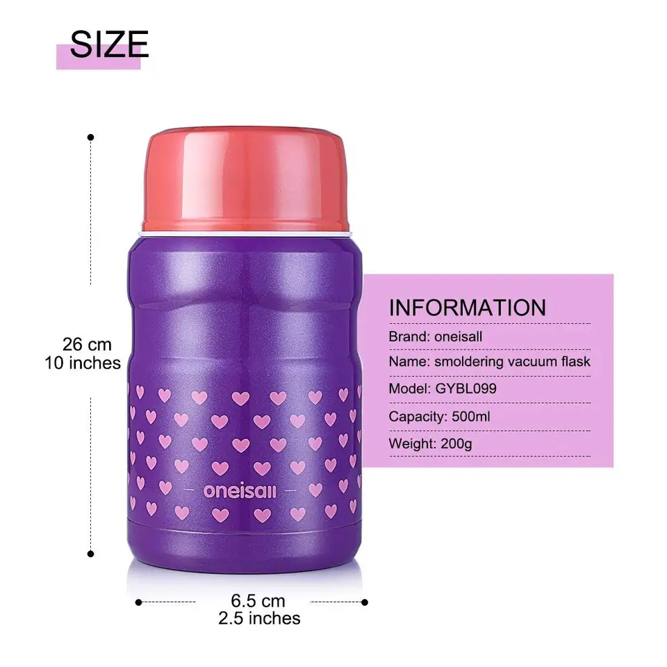 thermos 500ml food flask