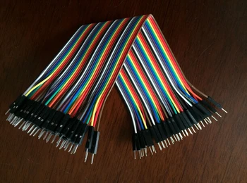 

10PCS/Lot Dupont jumper Cable wire Harness male to male 20cm 40P 40PIN 2.54mm