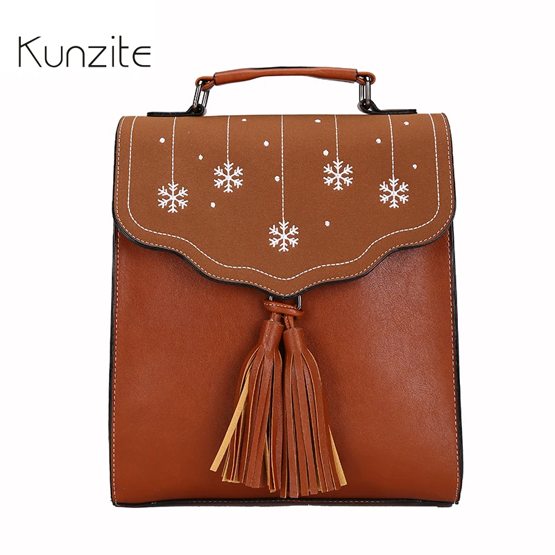 

Retro Backpack Bags for Women 2018 Ladies PU Leather Laptop Daypack Bags Suede School Book Backpack Bag for Teenager Girls Bolsa