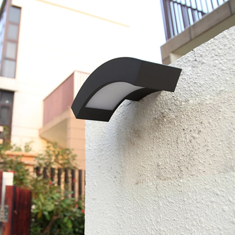 

LED porch light industrial led porch lights outdoor lamps LED Waterproof Outdoor Modern Wall Light Mounted Aluminum Wall Lamp