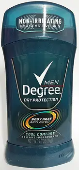 

Degree Women Anti-Perspirant Deodorant body heat