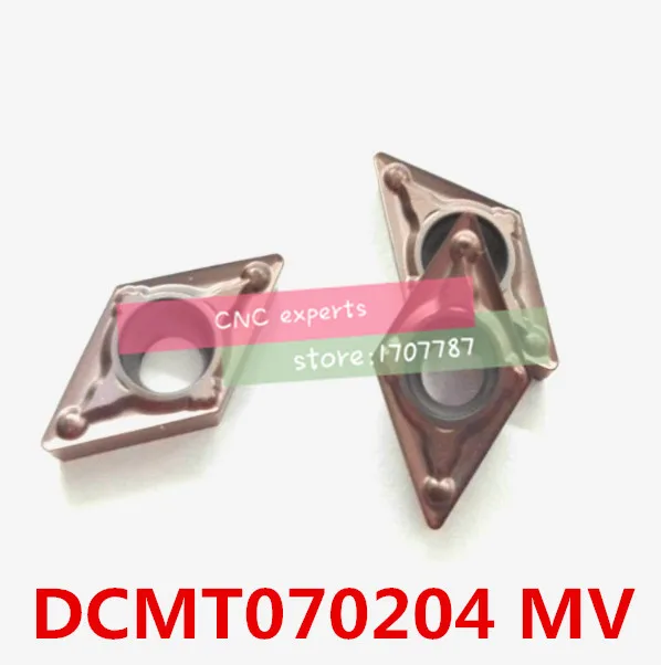 

Free shipping DCMT070204-MV carbide CNC inserts,CNC lathe tool,apply to stainless steel and steel processing, insert SDJCR/SDFCR