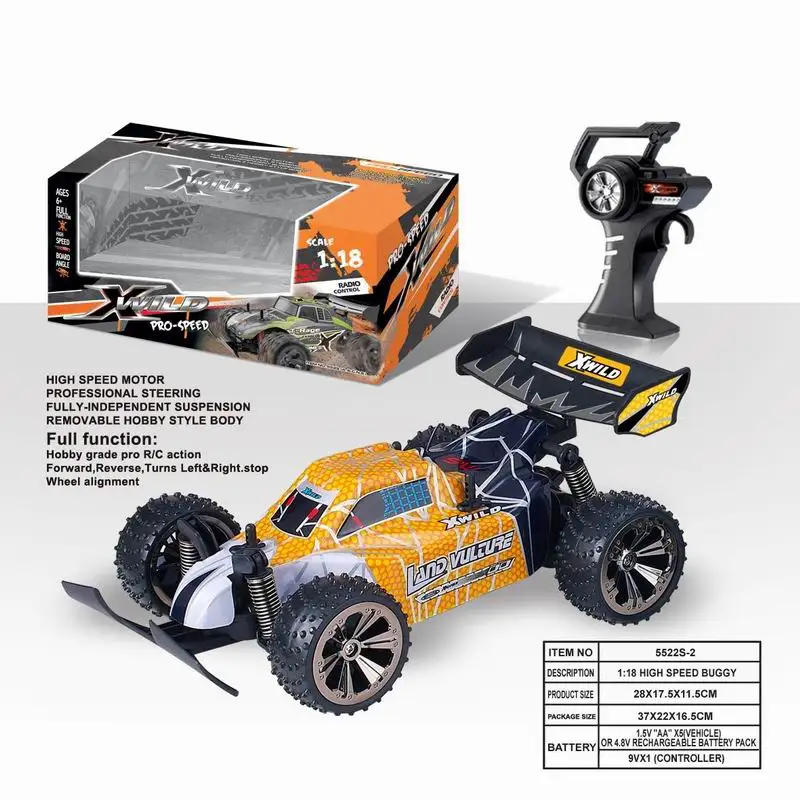 

Remote Control Climbing Car 1:18 Electric RC Racing Car Bigfoot Car Off-road Vehicle Toys for Kids Best Xmas Birthday Gifts