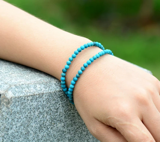 Women Chokers 4MM Natural Stone Choker Necklace 2021 Womens Simple Collar Necklace Neck Choker Steampunk Jewelry Dropship - Image 6