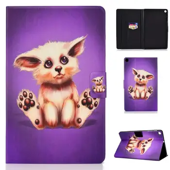 

100pcs/lot Voltage TPU Card buckle leather hot sale cover case for Samsung galaxy Tab A 10.1 2019 SM-T510 T515 book case