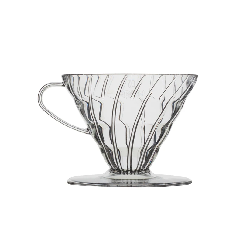 1-2/2-4 чашки V60 кофе капельница HARIO смолы конус кофе фильтр - Цвет: 1-2cups
