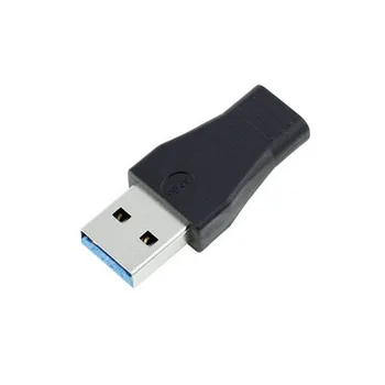 

Black Convenient and portable USB 3.1 Type C USB-C Female to USB 3.0 Male Port Adapter Connector