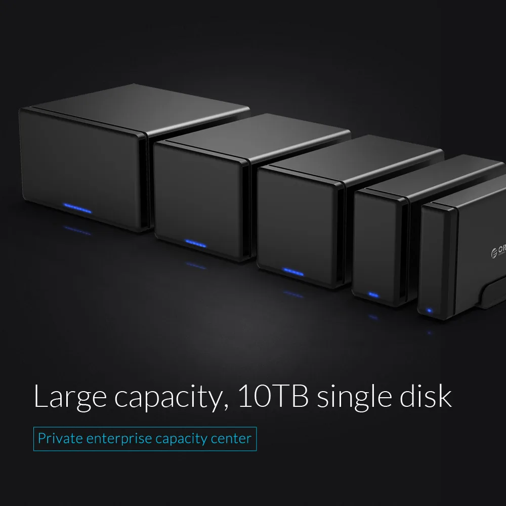 Док станция ORICO NS200RU3 2 Bay USB3.0 с поддержкой Raid 20 ТБ для хранения 5 Гбит/с UASP адаптером