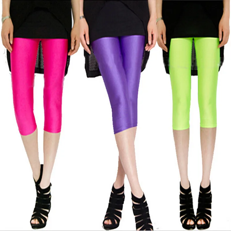 YSDNCHI Candy Color Neon Push up Leggings Girl Fitness Leggins Summer Legging Women Leggings High Waist Pant 16 Colors Capris YSDNCHI Candy Color Neon Push up Leggings Girl Fitness Leggins Summer Legging Women Leggings High Waist Pant 16 Colors Capris