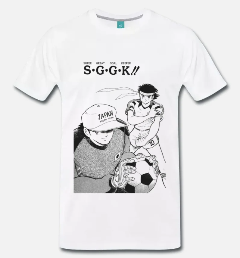 

2019 Fashion T-Shirt Holly E Benji Captain Tsubasa Cartone Anni 80 Unisex Tee