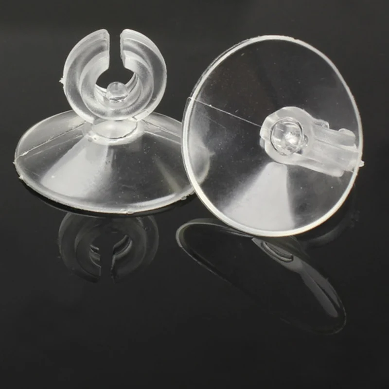 

10 Pcs/Set Aquarium Sucker Suction Cup for 4/6mm Air Line Pipe Tube Wire Holder TB Sale