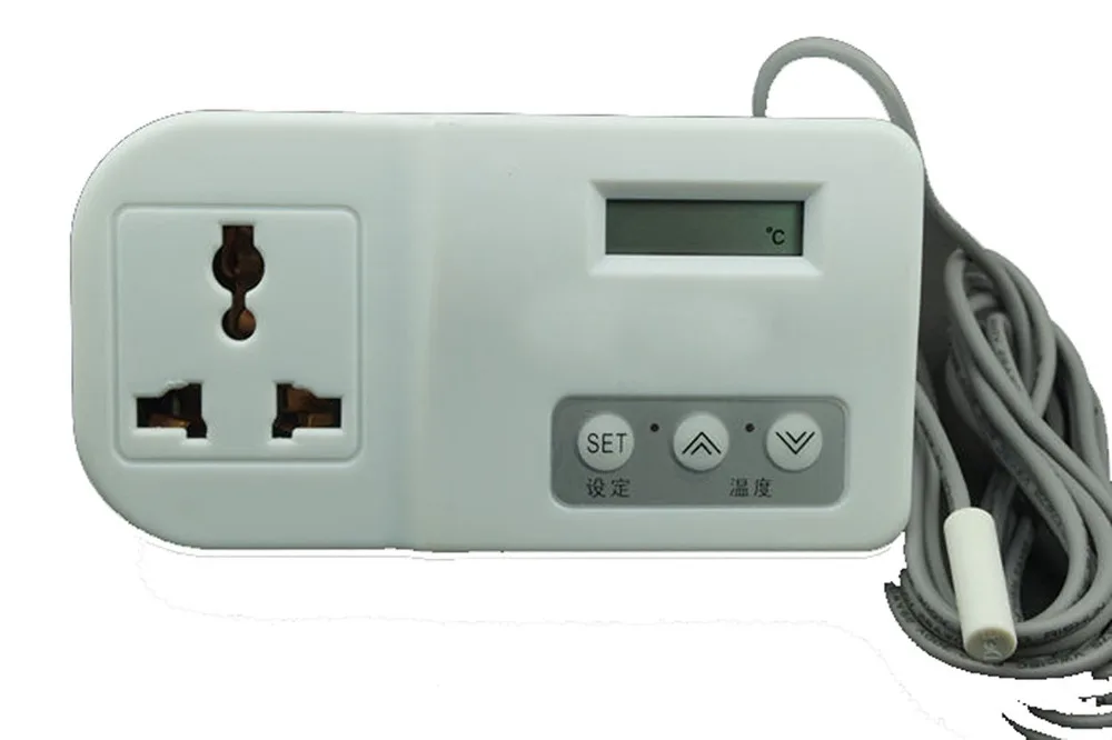 AC 220V 2000W Digital LCD Programmable Thermostat Temperature