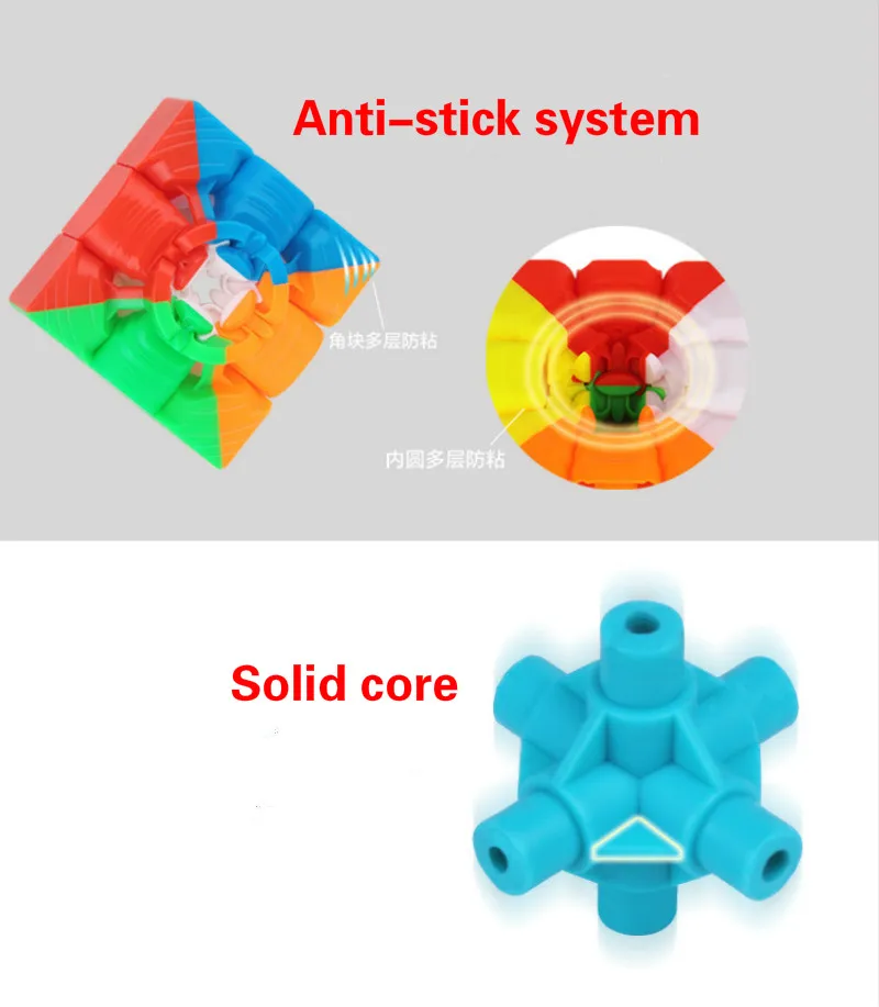 Волшебный куб Zhisheng MF3RS маленький волшебный куб 3x3x3 волшебный куб скорость волшебный куб для сложного подарка игрушка для взрослых