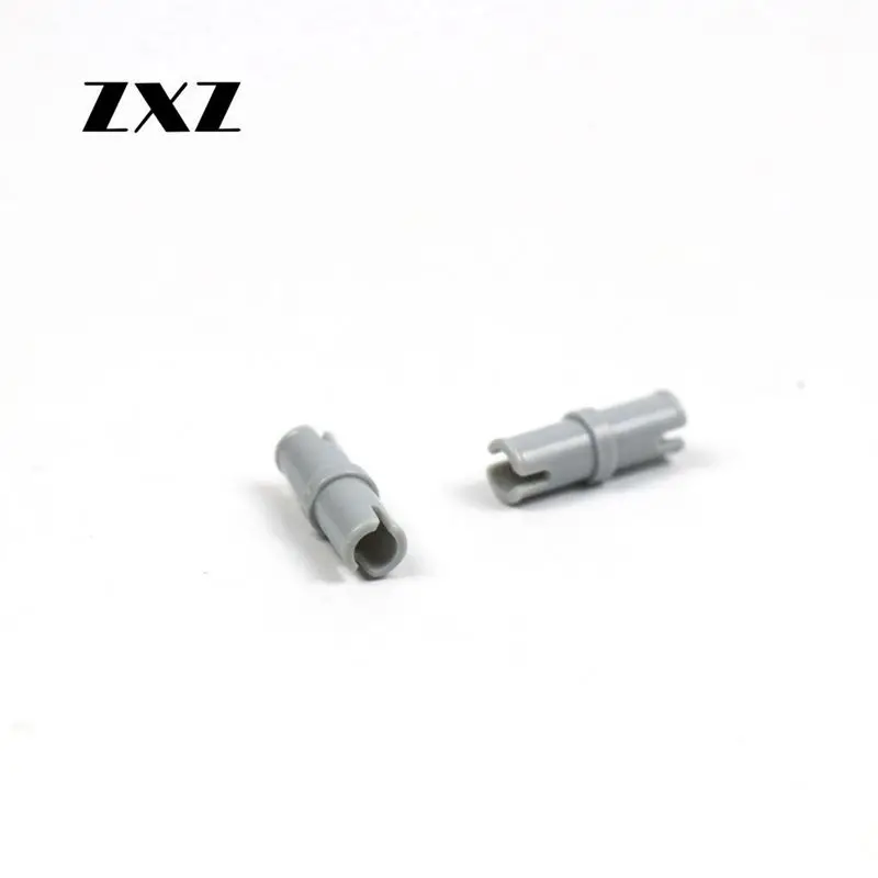 

ZXZ 100pcs/lot Technic Set Accessory Technic Connector Technic Pin Without Friction Ridge Compatible With Legoes 3673 Loose Type