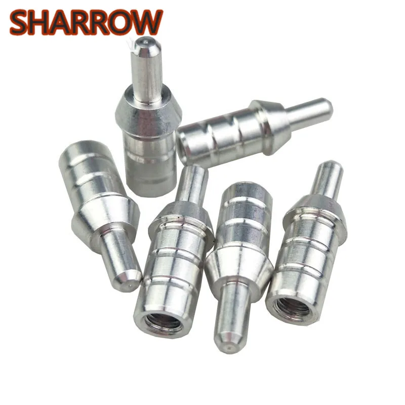 100PCS Archery Arrow Pins Nock Aluminum Arrow Pins Adpater with Arrow