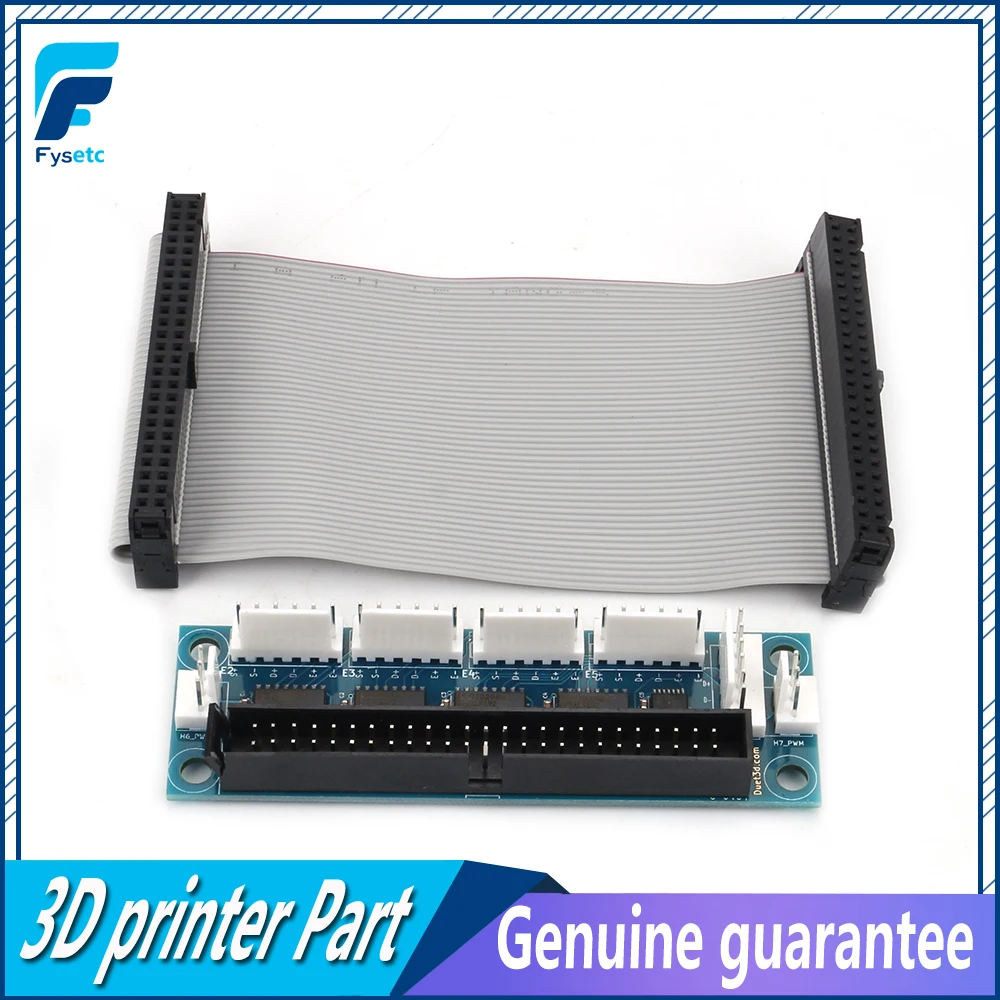 FYSETC 3D Printer Cloned Duet Expansion Breakout Board to Duet WiFi and Duet Ethernet for External Drivers Taking Differential Signals