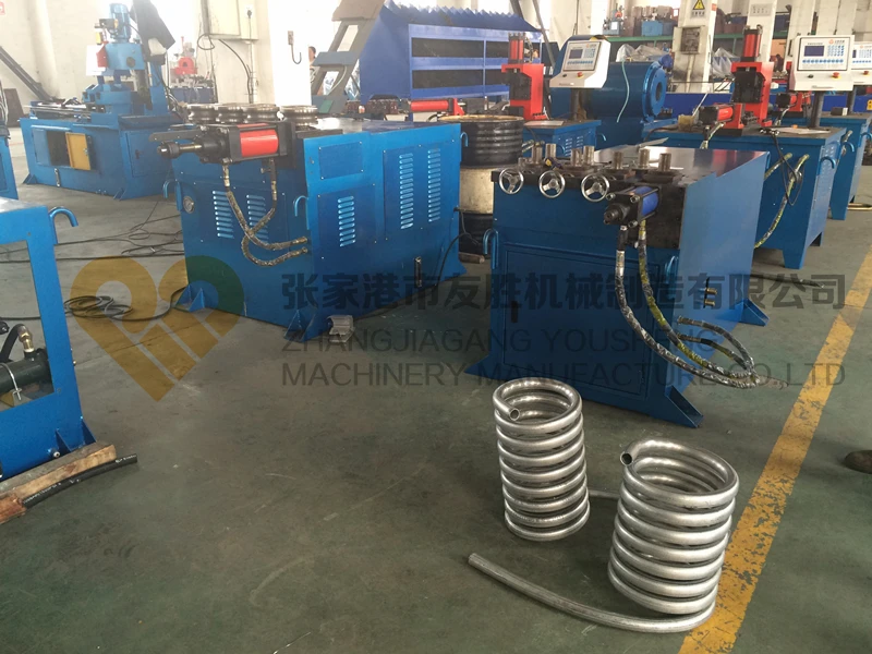 pipe rolling machine and samples