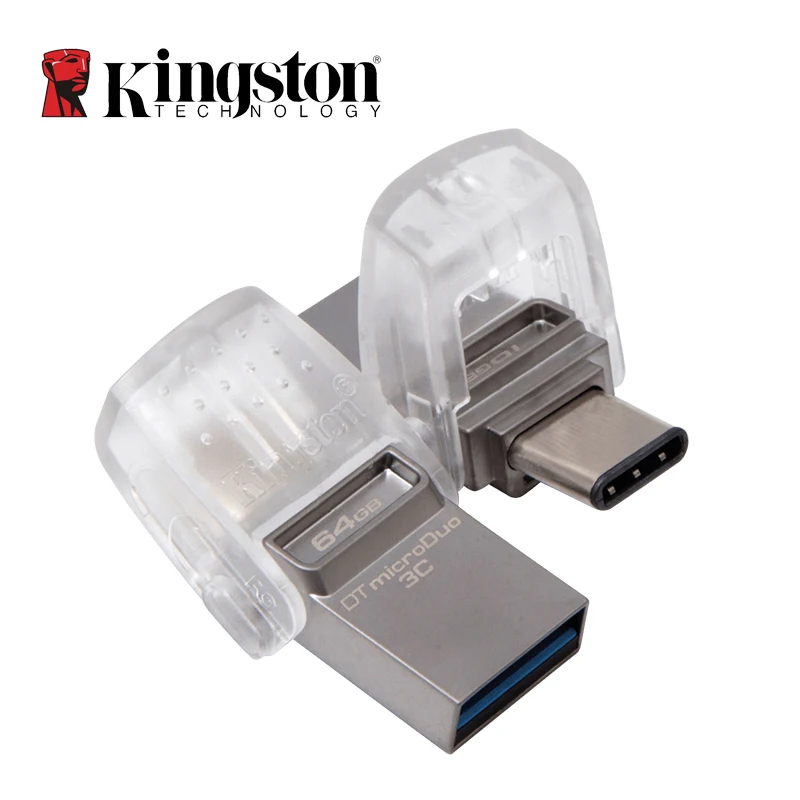 Kingston USB флеш-накопитель 64 ГБ 32 ГБ 16 ГБ USB 3,1 type-C Флешка карта памяти usb 3,0 цифровая передача данных путешественник Micro cle USB