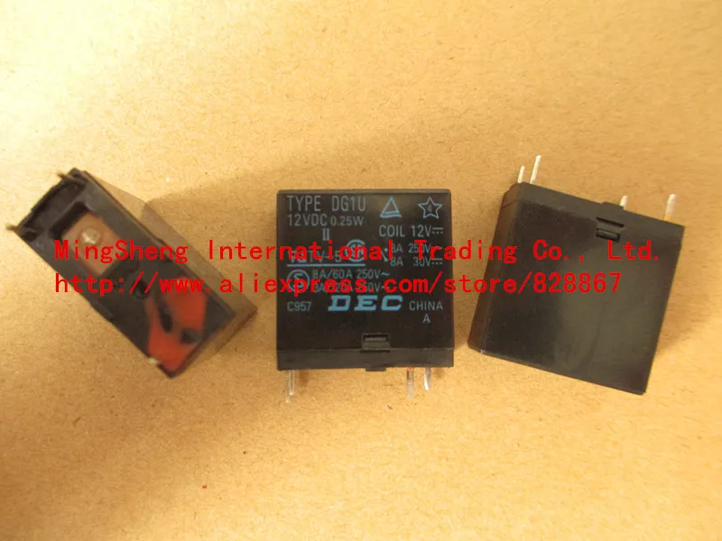 Новинка оригинальное реле 100% Φ DG1U 12 В постоянного тока 0 25 Вт 24 тока|12vdc relay|dg1u 12vdcrelay