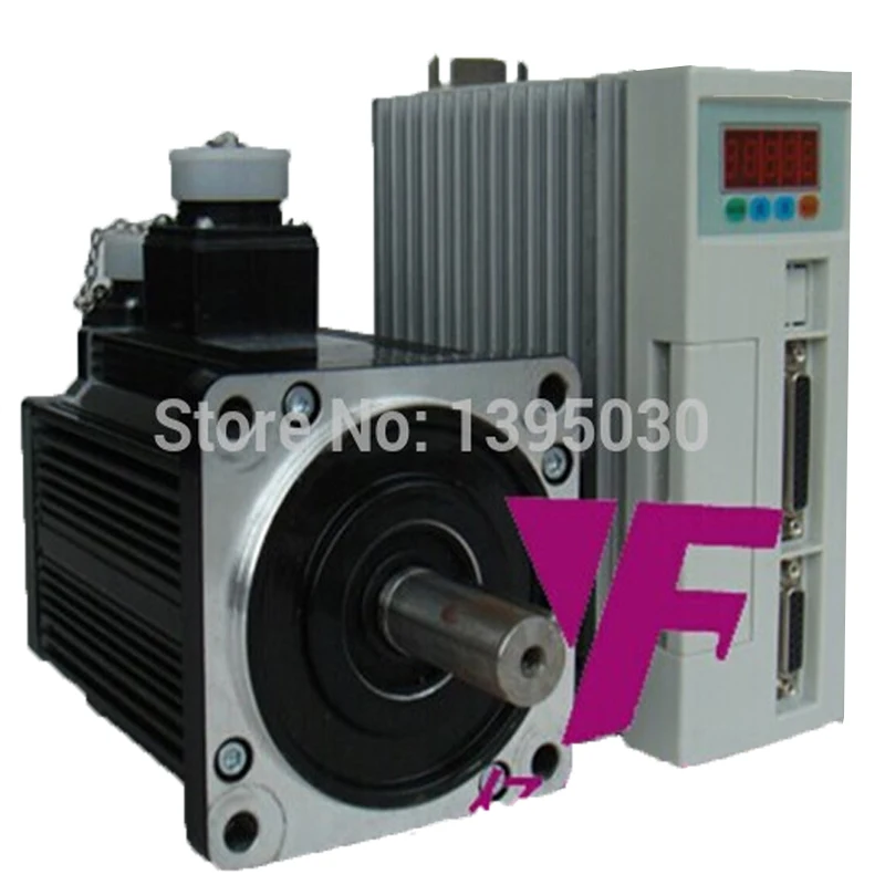 

1 set NEW 2.0KW motor 220V AC SERVO MOTOR & DRIVER 7.7N.M 2KW 2500rpm 130ST-M07725