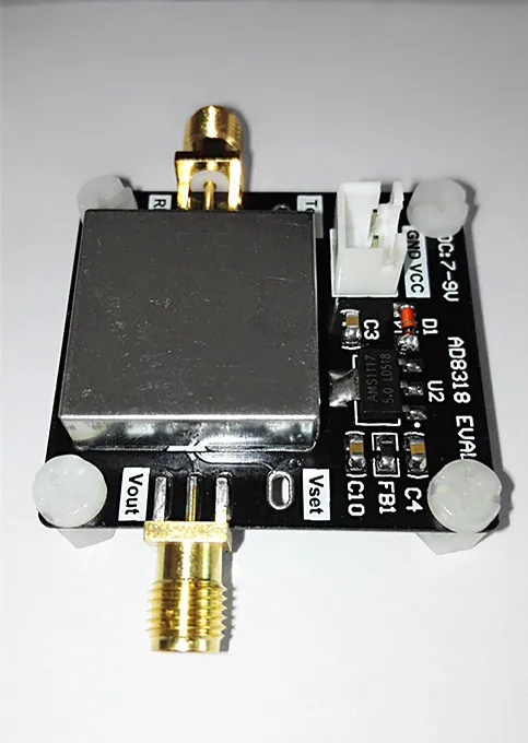 

AD8318 Module Power Meter Logarithmic Detector 1M-8GHz 70dB Dynamic ALC AGC Control