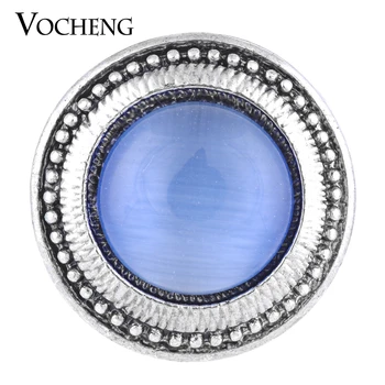 

10PCS/Lot Wholesale 18mm Vocheng Ginger Snap 3 Colors Retro Rhinestone Charm Vn-1075*10 Free Shipping