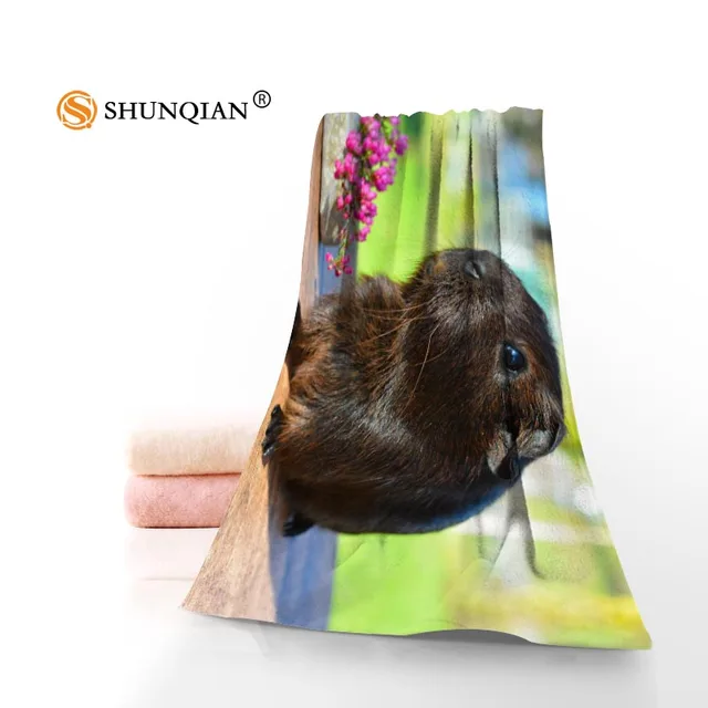 Buy New Custom Guinea Pig Towel Printed Cotton Face