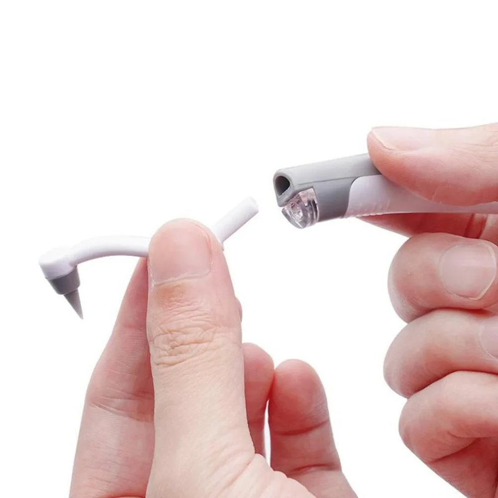 sonic Pic Электрический набор инструментов для чистки зубов Ультра звуковой отбеливающий зуб с светодиодный светильник удаляет зубной камень и пятна