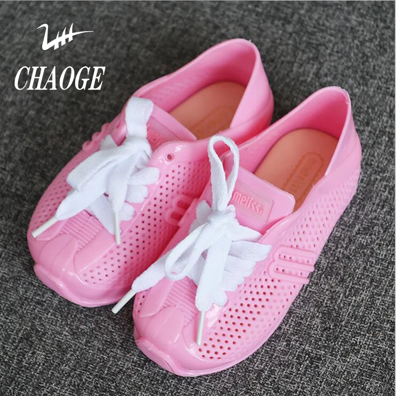 

2019 spring and autumn new solid color jelly before the band with fragrant children's casual shoes free shipping#1
