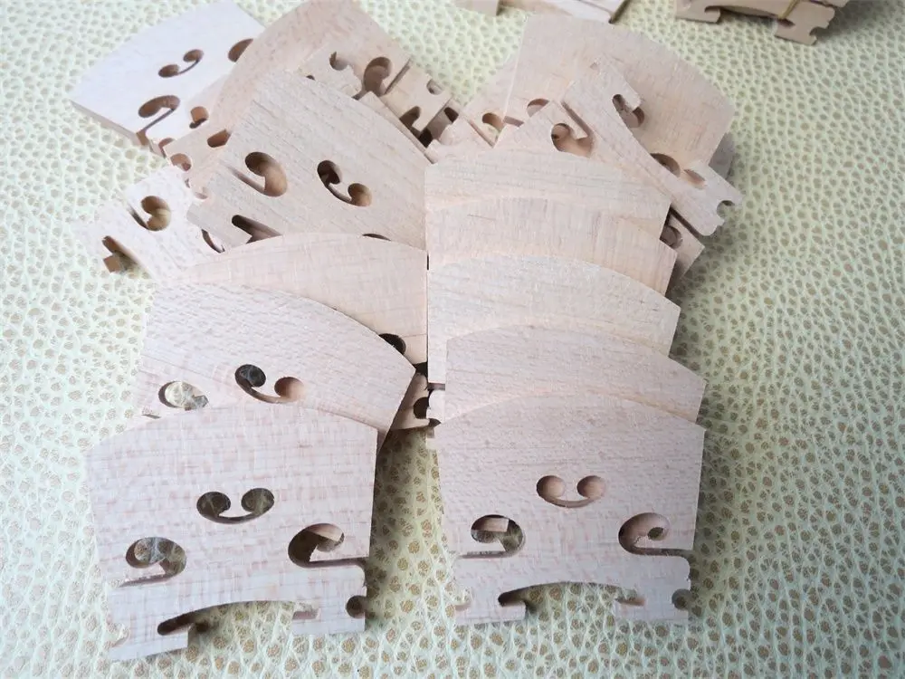 Viola bridge 30pcs different size maple viola bridges 54mm, 52mm