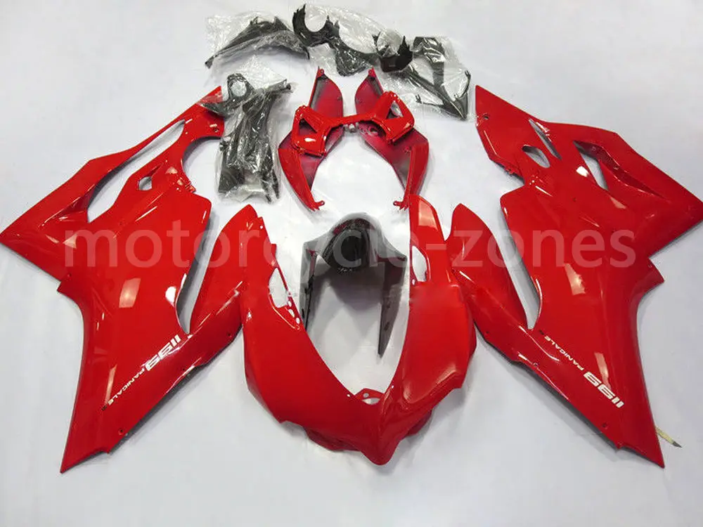 Мотоцикл обтекатель комплект для Ducati 1199 Panigale 2012-2014 2013 яркий красный ABS пластик