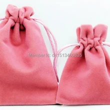 100 шт/партия CBRL бархатный шнурок ювелирные изделия мешок/мешок для косметики/серьги/браслет, размер можно настроить, различные цвета