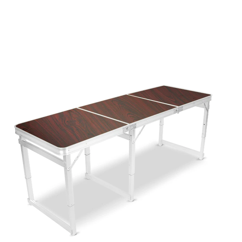  Lengthen Simple Style Outdoor Multipurpose Table Foldable Lifted Portable Camping Desk with Stool S