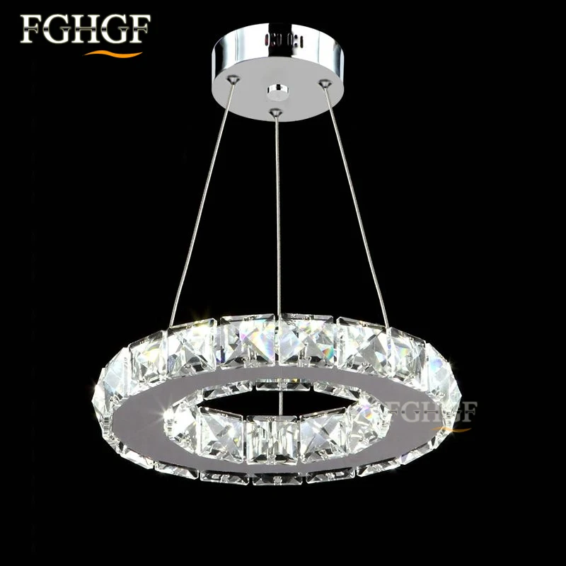 Modern Led Chandelier Lights Ring Circle Lamp For Dining Room Bar suspension luminaire Lustres Chandeliers Lighting Fixtures (7)