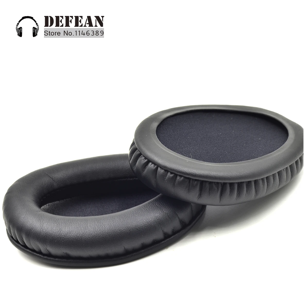 105x80mm oval protein Cushioned ear pads pillow earpads for headphones