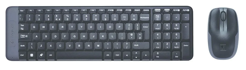 

Logitech MINI Wireless Keyboard and Mouse Combo MK220 Spanish Version Set Gaming Lap Top Gamer Waterproof Ergonomics Keyboard