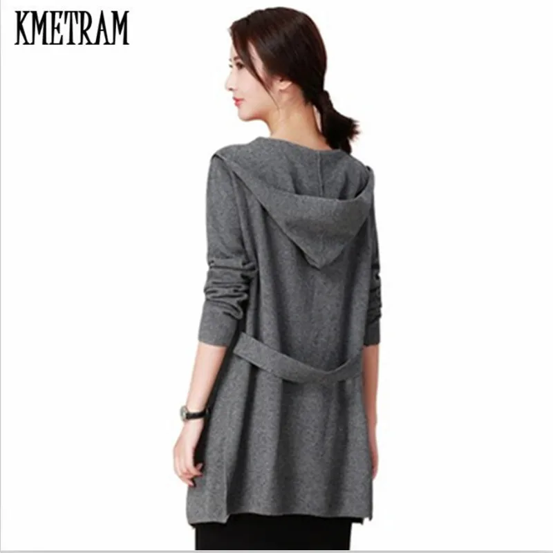 #Special Offers KMETRAM Autumn Winter Fashion Women Loose Knitting Cardigan Sweater Womens Knitted Female Cardigan Long Sleeve Pull Femme HH580